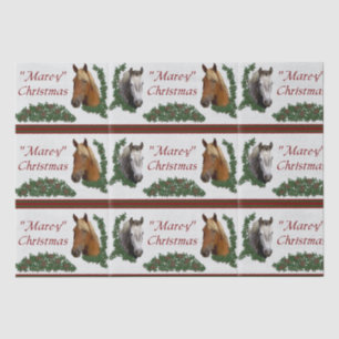 Mare-y Christmas Tissue Paper