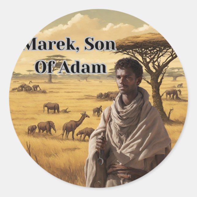 Marek, Son of Adam stickers (Front)