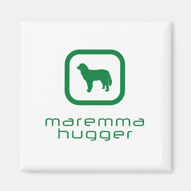 Maremma Sheepdog Magnet (Front)