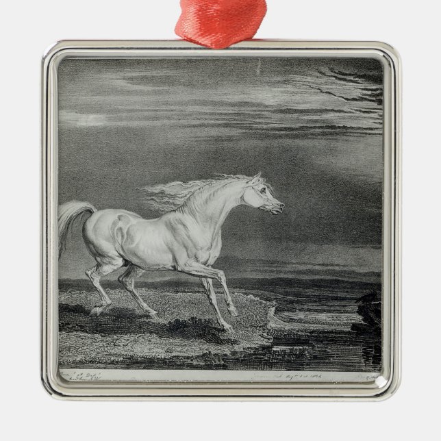 Marengo, engraved by the artist metal ornament (Front)
