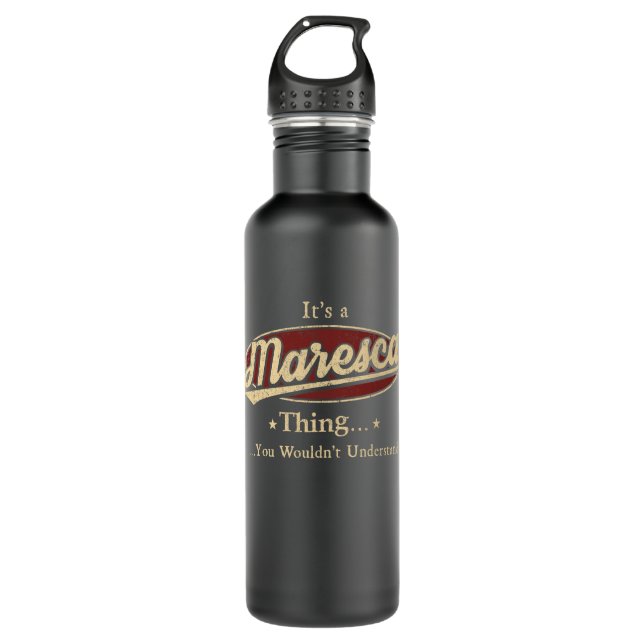 Maresca water bottle,Maresca water flask Stainless Steel Water Bottle (Front)