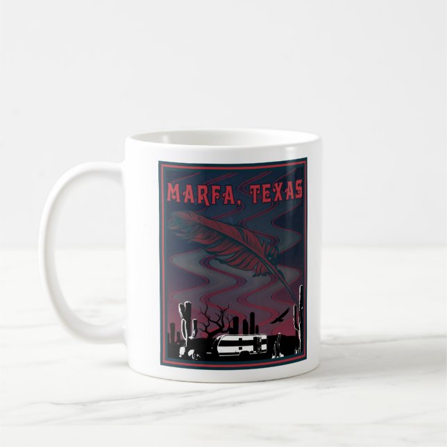 Marfa, Texas Coffee Mug (Left)