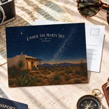 Marfa Texas Starry Night Western Desert Travel