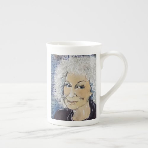 Margaret Atwood _ the How I See You Project Bone China Mug