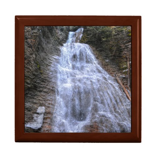 Margaret Falls BC I Photo Print Keepsake Box