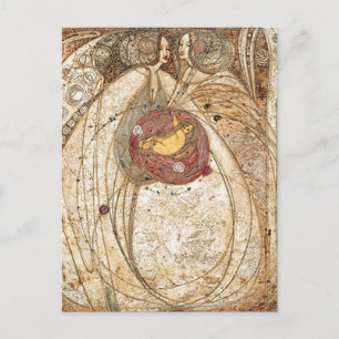 Margaret MacDonald Mackintosh Heart of the Rose Postcard