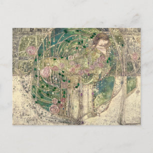 Margaret MacDonald Mackintosh Sleeping Princess Postcard
