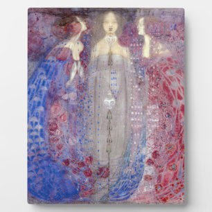 Margaret Macdonald Mackintosh The Three Perfumes Plaque