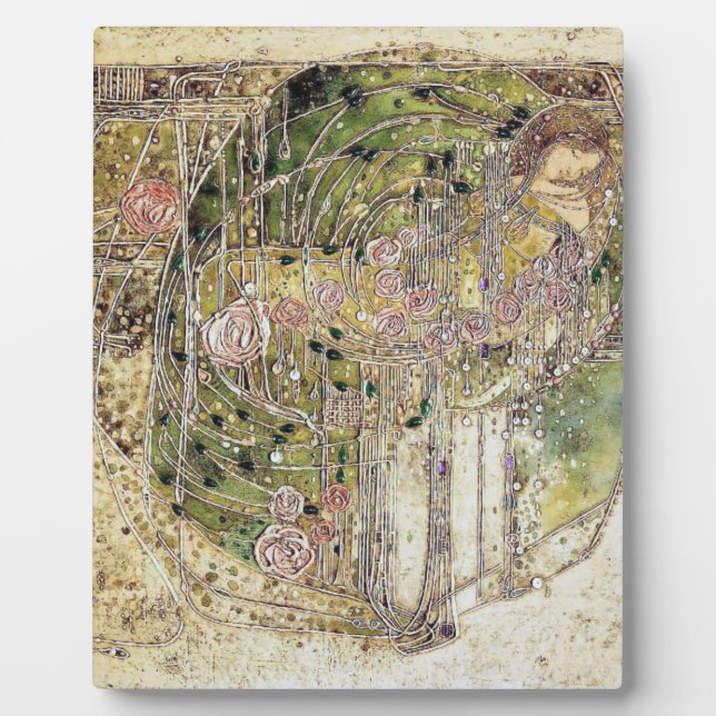 Margaret Macdonald - The Sleeping Princess Plaque (Front)