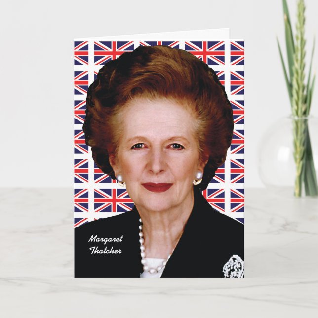 Margaret Thatcher Card (Front)
