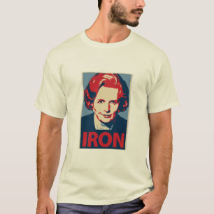 Margaret Thatcher Iron Lady Minimalist T T-Shirt