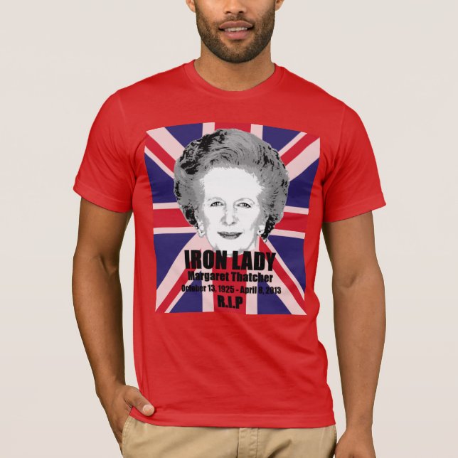 Margaret Thatcher Iron Lady Remembrance Shirt (Front)