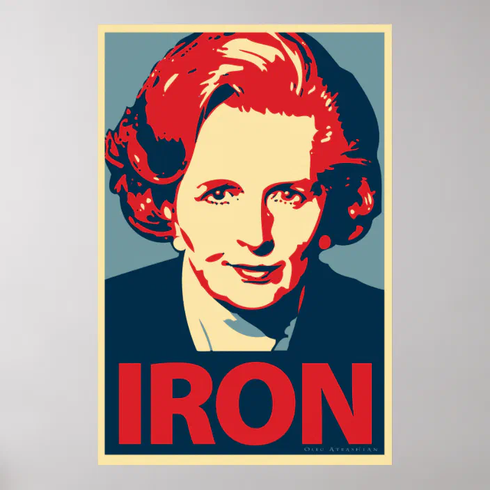 Margaret Thatcher Poster | Zazzle.com