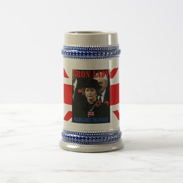 Margaret Thatcher Prime Minister Beer Stein (Center)