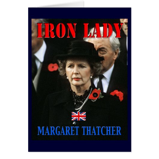 Margaret Thatcher Prime Minister Cards (Front)