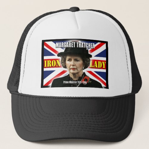 Margaret Thatcher Prime Minister Trucker Hat