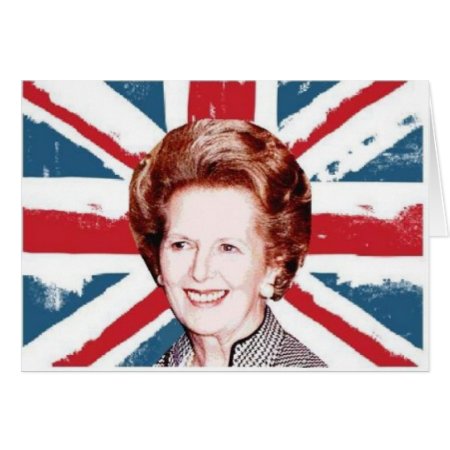 Margaret Thatcher Union Jack