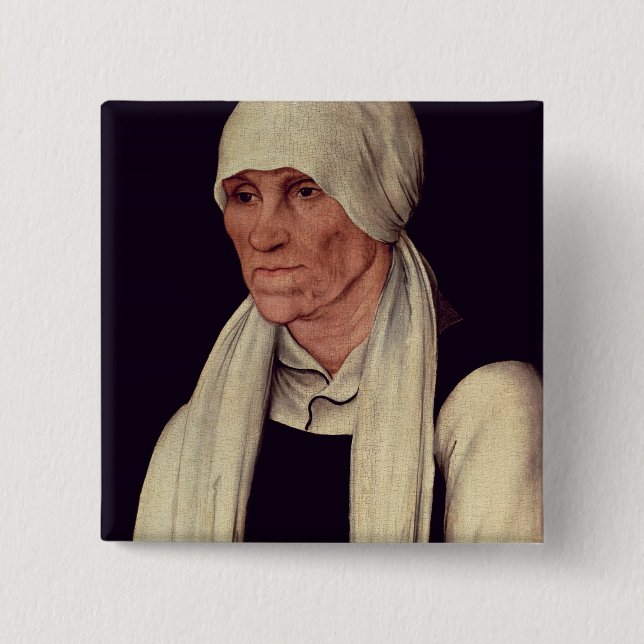 Margarethe Luther , mother of Martin Luther Pinback Button (Front)