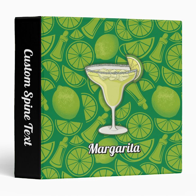 Margarita 3 Ring Binder (Front/Spine)