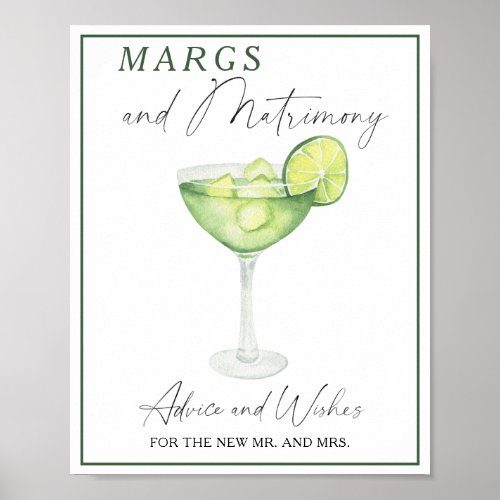 Margarita - Advice and Wishes for Newlyweds