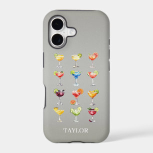 Margarita Anyone Monogrammed iPhone 17 Case