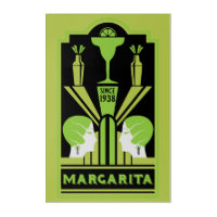 Margarita Art Deco Cocktail