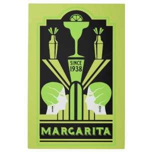 Margarita Art Deco Cocktail