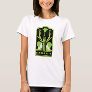 Margarita Art Deco Cocktail T-Shirt