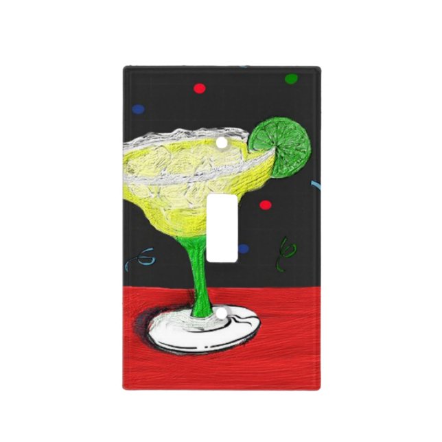 Margarita Art Light Switch Cover (Front)