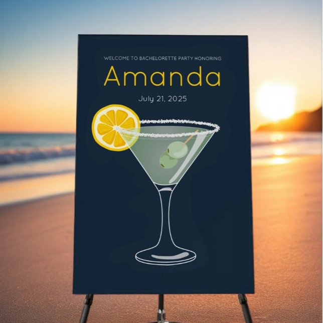 Margarita Bachelorette Party Welcome Foam Board (Creator Uploaded)