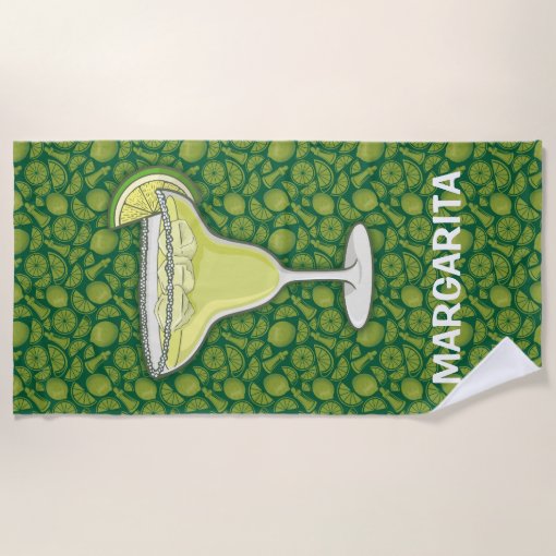 Margarita Beach Towel Zazzle