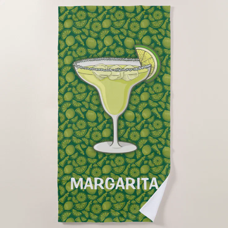 Margarita Beach Towel Zazzle