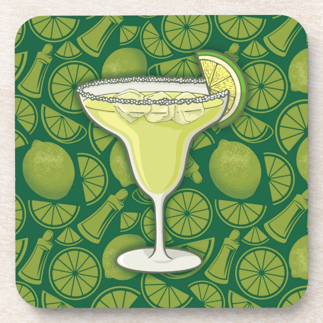 Margarita Beverage Coaster (Front)