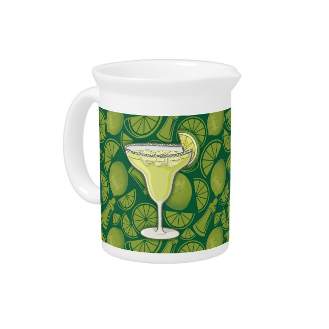 Margarita Beverage Pitcher (Left)