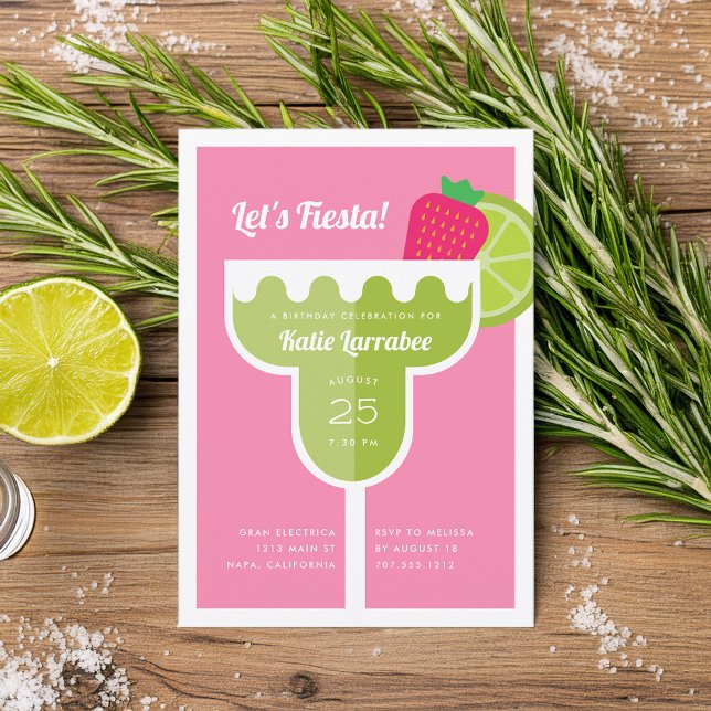 Margarita Birthday Party Invitation (Creator Uploaded)