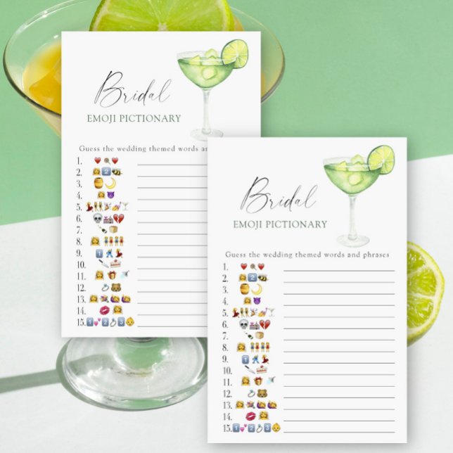 Margarita Bridal shower emoji pictionary (Creator Uploaded)