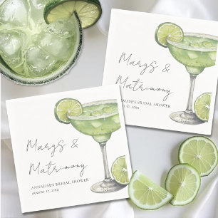Margarita Bridal Shower Napkins