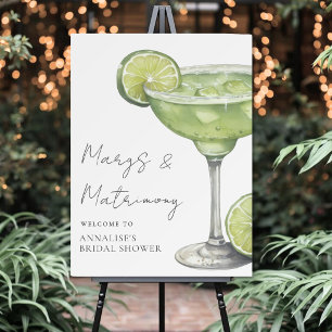 Margarita Bridal Shower Welcome Sign