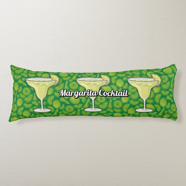 Margarita Cocktail Body Pillow (Front)