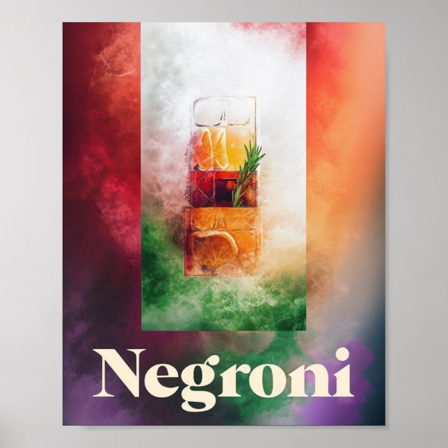 Margarita Cocktail Decor: Bold & Classic Bar Poster (Front)