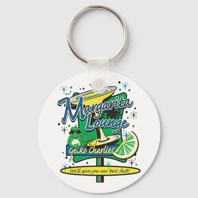 Margarita-Cocktail-Lounge Keychain (Front)