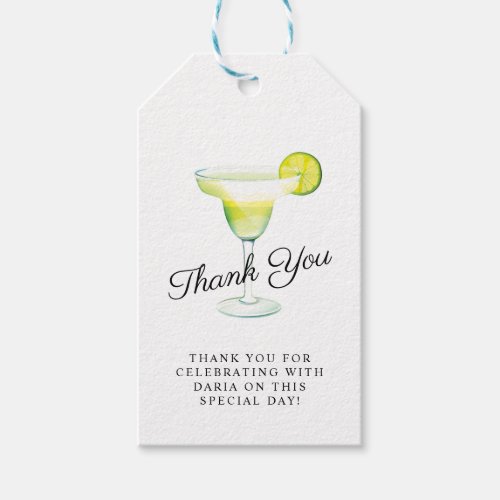Margarita Cocktail Party Gift Tags