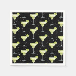 Margarita Cocktail Pattern Napkins