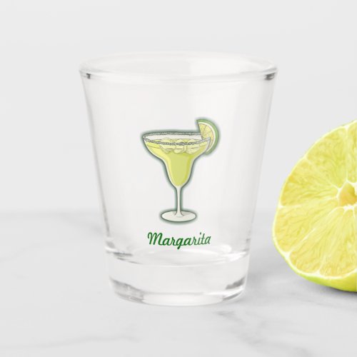 Margarita Cocktail Shot Glass