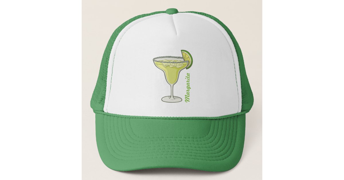 Margarita Cocktail Trucker Hat Zazzle