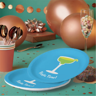 Margarita, Customized Text Paper Plates