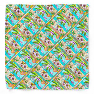 Margarita Dolphin Splash Bandana