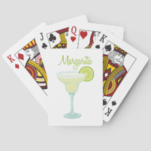 Margarita Drink Poker Cards