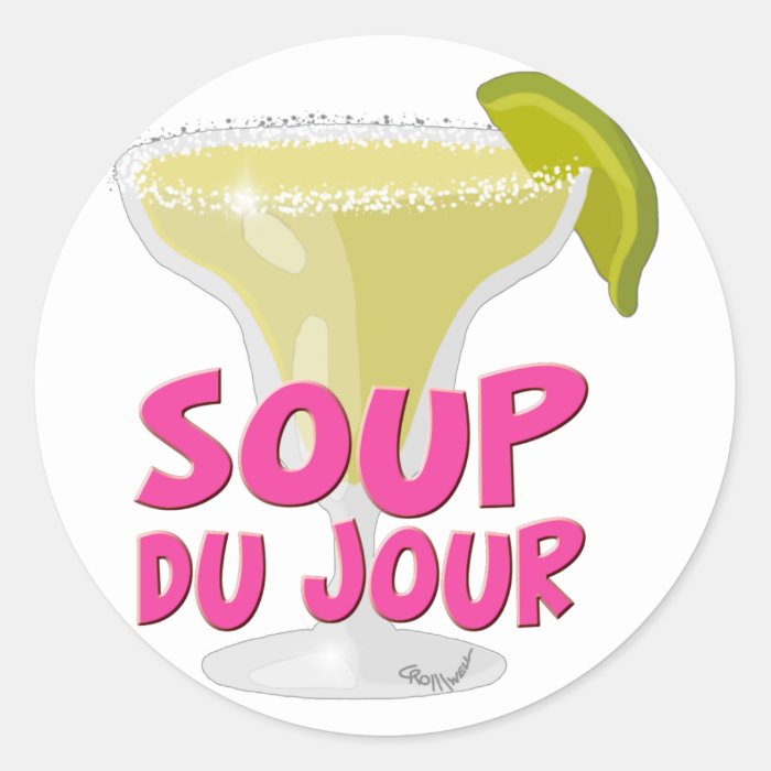 Margarita Du Jour Stickers