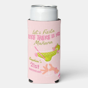 Margarita Fiesta Adult Birthday Party Can Coolers